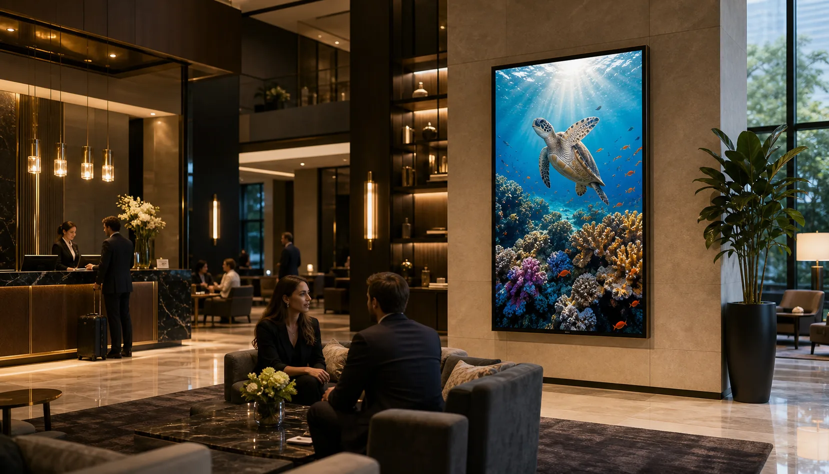 Hospitality Digital Signages